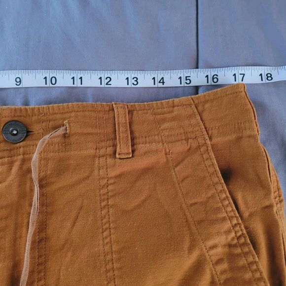 REI Co op Mens Brown Trailsmith Jogger Pants Size 36x32 Drawstring Double Knee - Picture 6 of 9